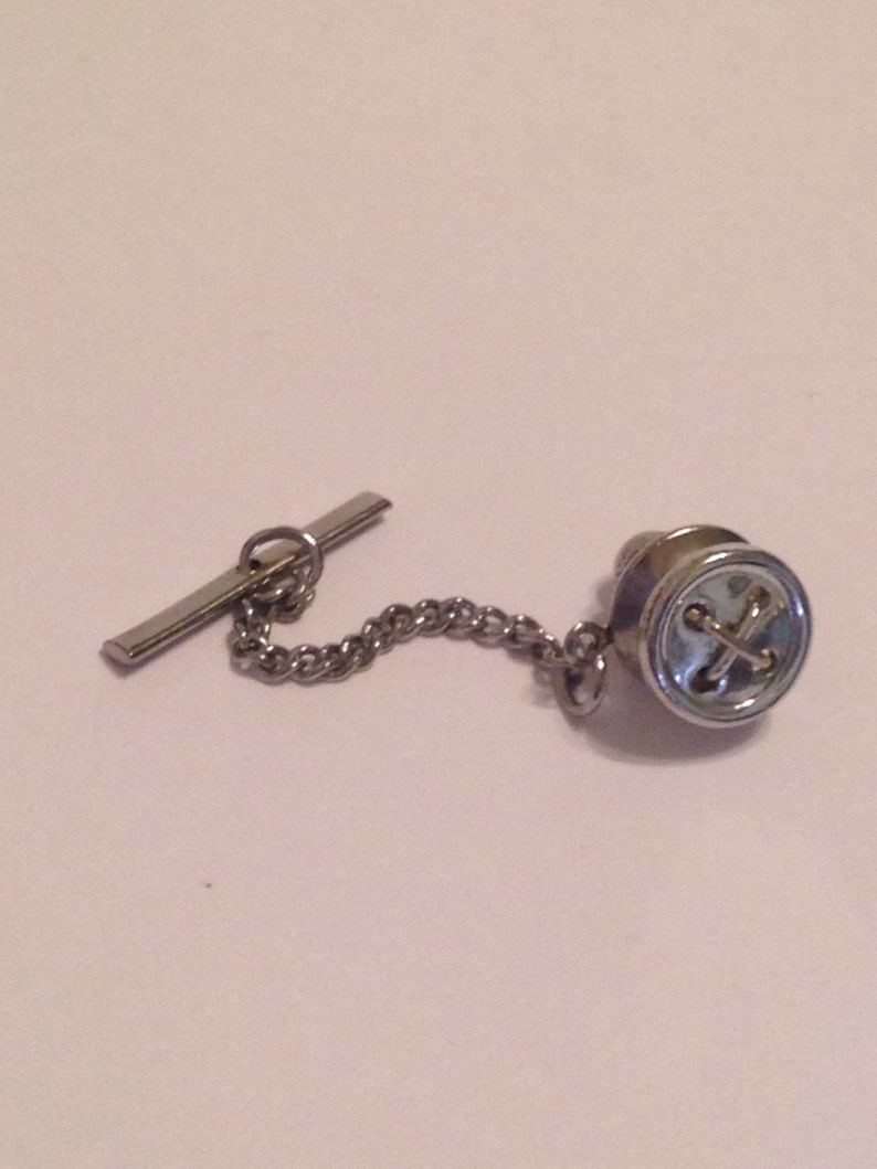On Sale Button Tie Pin Lapel Pin Tie Bar Mens Accessory Conservative Tie Pin Tack
