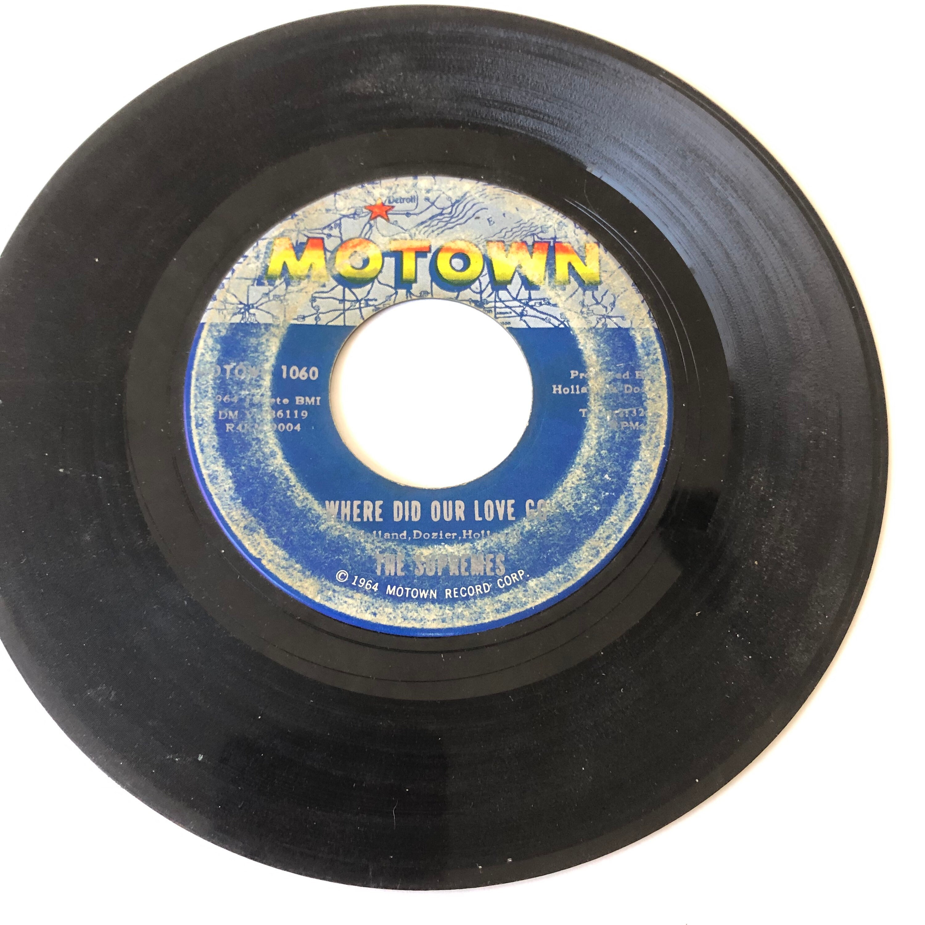 Vintage Vinyl Motown Records the Supremes 45 Record Where Did Our Love Go -  Etsy Finland, image size:3000x3000