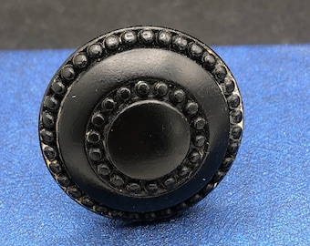 Vintage Round Black Cabinet Kitchen Cabinet Knobs Dresser Drawer Pulls Handle Knobs Drawer Knobs