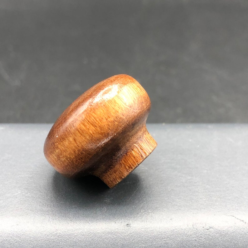 Vintage Small Unique Wooden Mid Century Kitchen Knobs Etsy