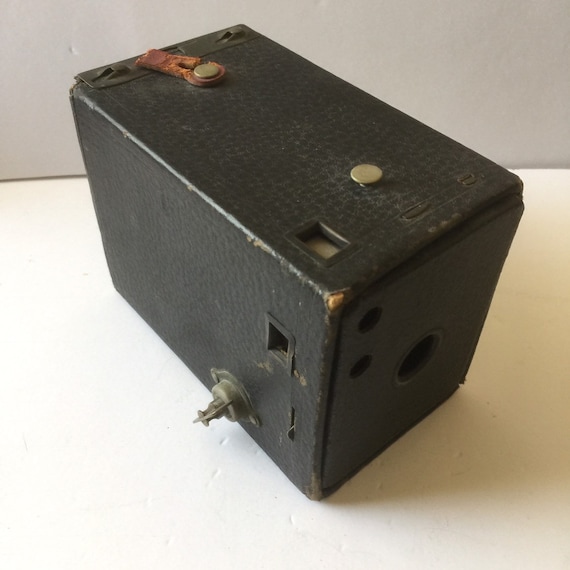 Box Camera Black Antique Box Camera Black Old Camera | Etsy