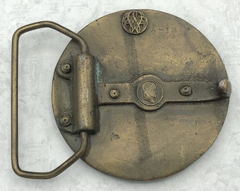 Vintage Bergamot Brass Works American Watch Co Steampunk Belt