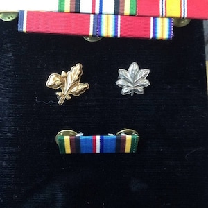 On Sale U.S. Navy Medals Silver Gold Ribbons