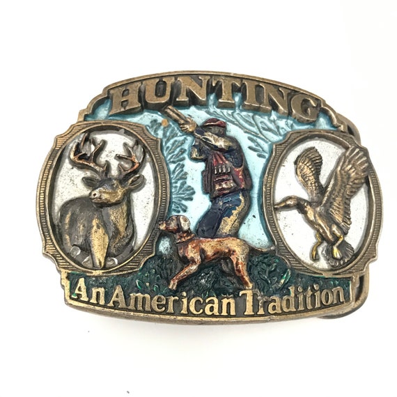 hunter belt buckle