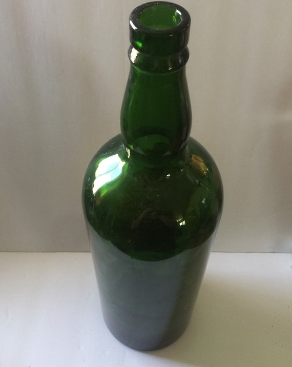 Vintage Large Cutty Sark Green Bar Display Bottle Dispenser Bar