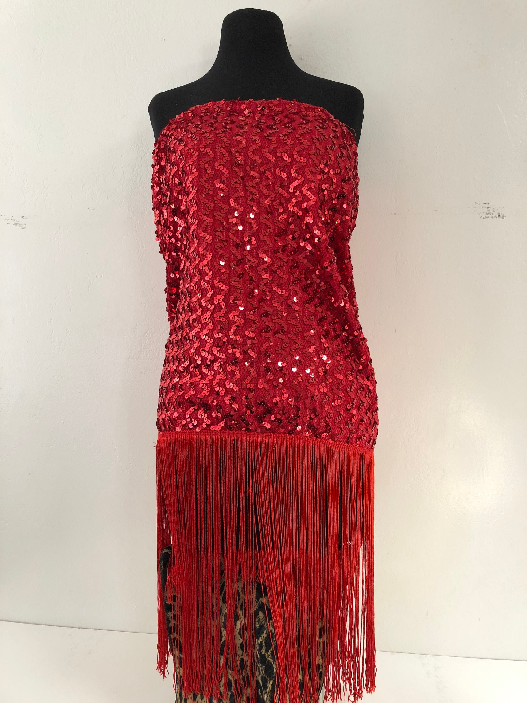 Red Flapper Dress