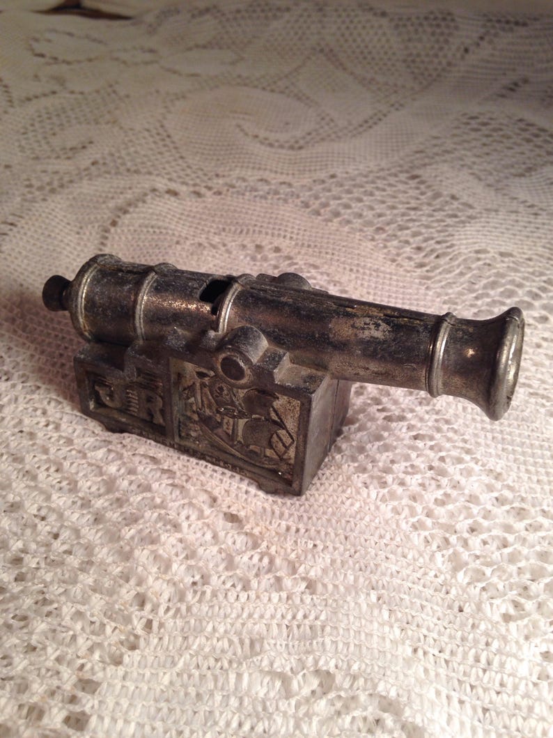 Die Cast Cannon Toy Cap Gun Callen Mfg. Corp Vintage Etsy