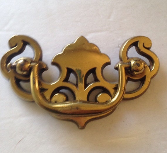 Vintage Dresser Drawer Pulls Handles Drawer Handle Furniture Etsy