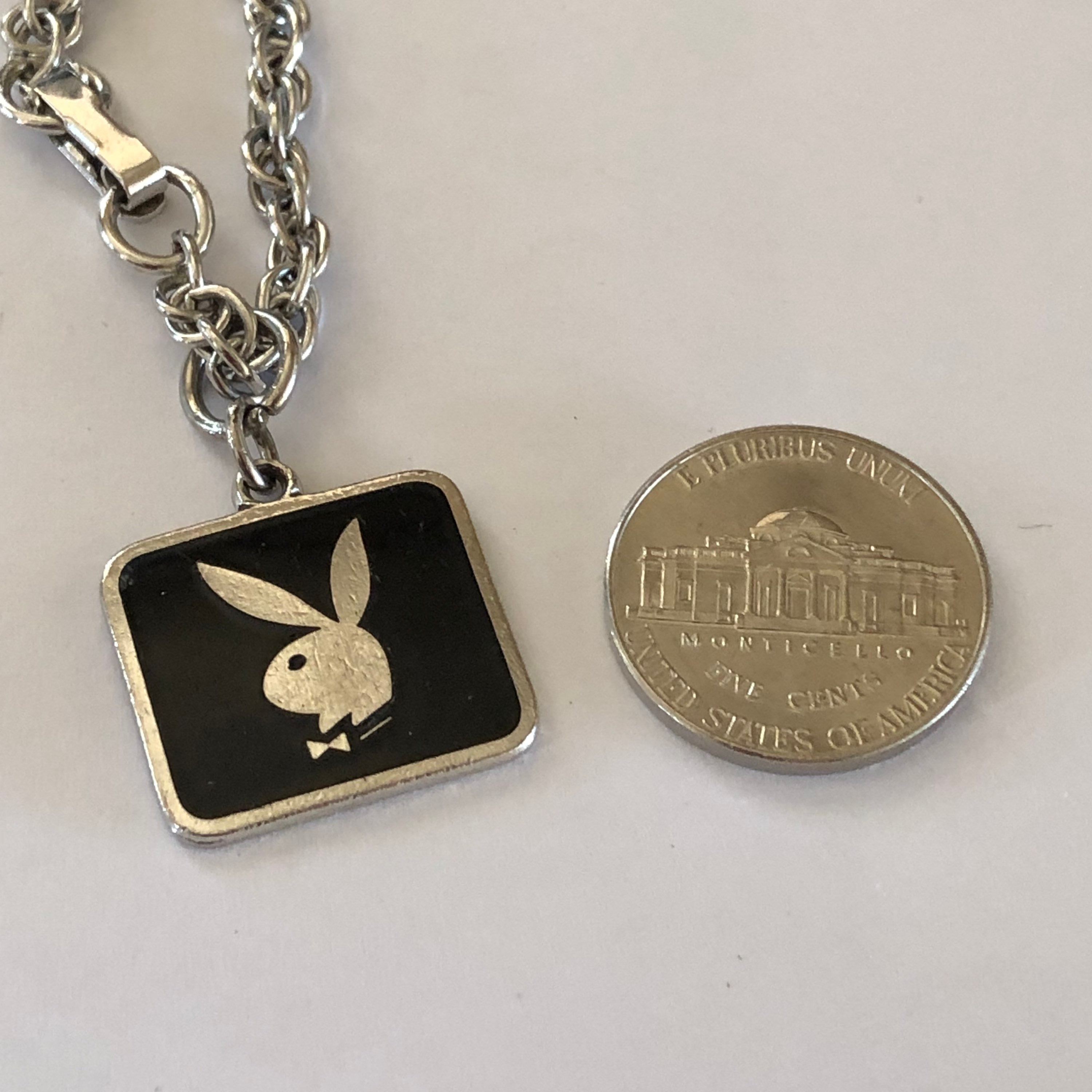 Bracelet Rare Playboy Original Vintage 1963 Black Enamel Ladies 