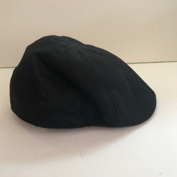 Black newsie hat sale