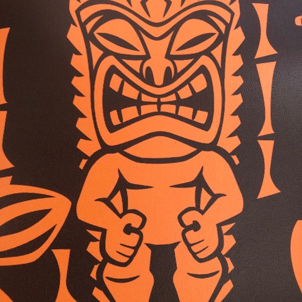 Tiki Wallpaper - Etsy