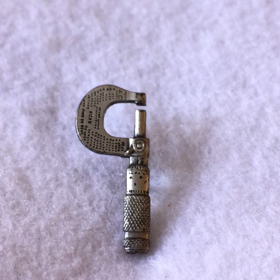 Micrometer Engineer Tie Pin Tie Clip Fathers Day G