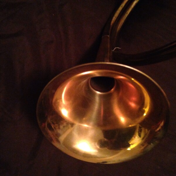 Vintage Fox Hunt Horn Vintage Horn Brass Horn French Horn Vintage Decor