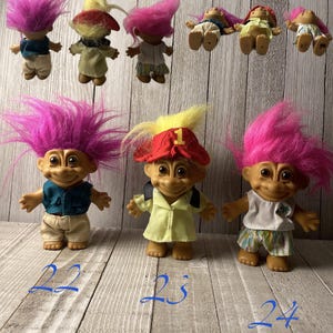 90er Jahre Troll Püppchen - Wähle Deine Karriere Troll | Professionelle Arbeitsplätze Sammlung | Taucher, Feuerwehrmann, Maler, Troll Doktor und mehr im Shop!