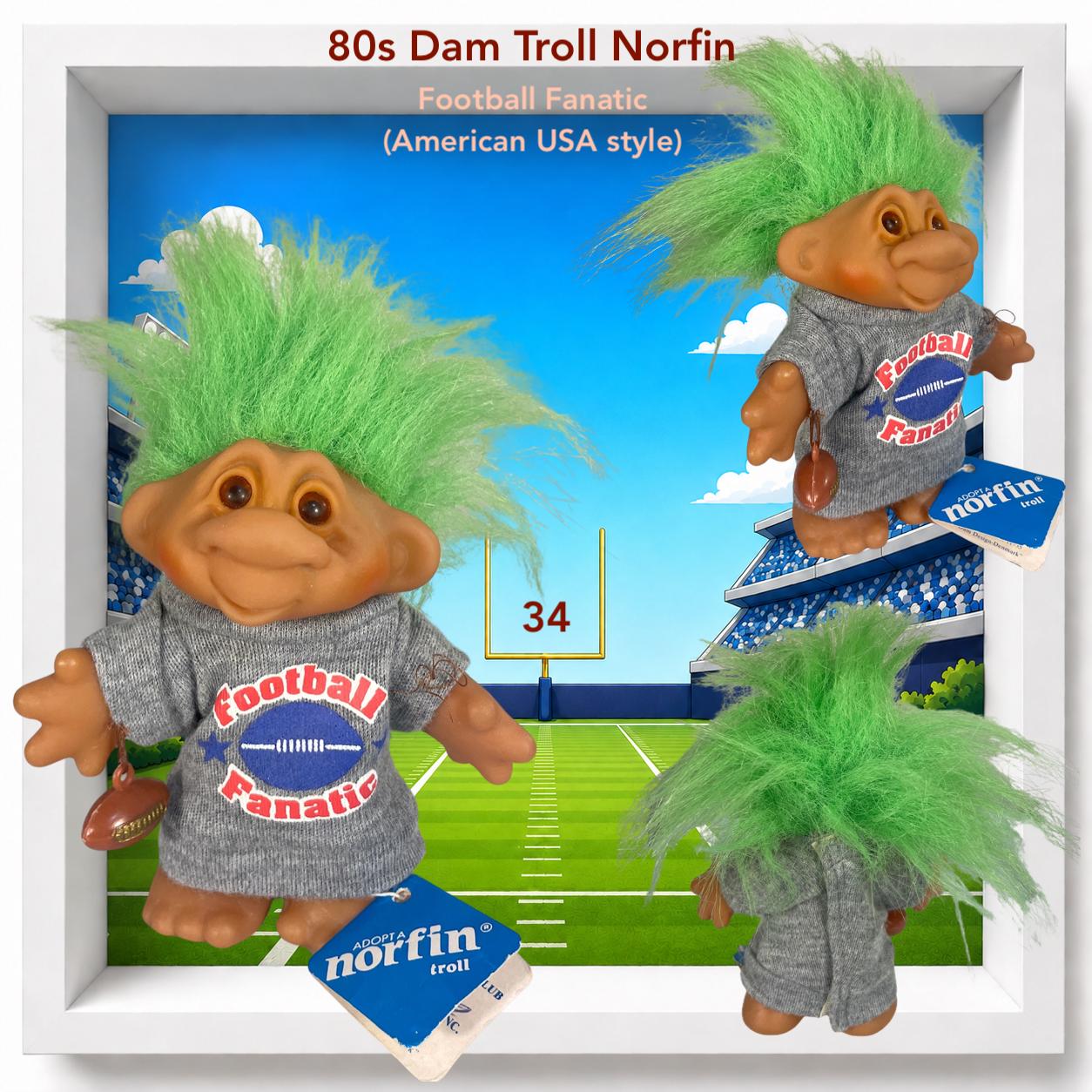 80s Vintage DAM Troll Dolls - Adopt a Norfin | Choose Your Good