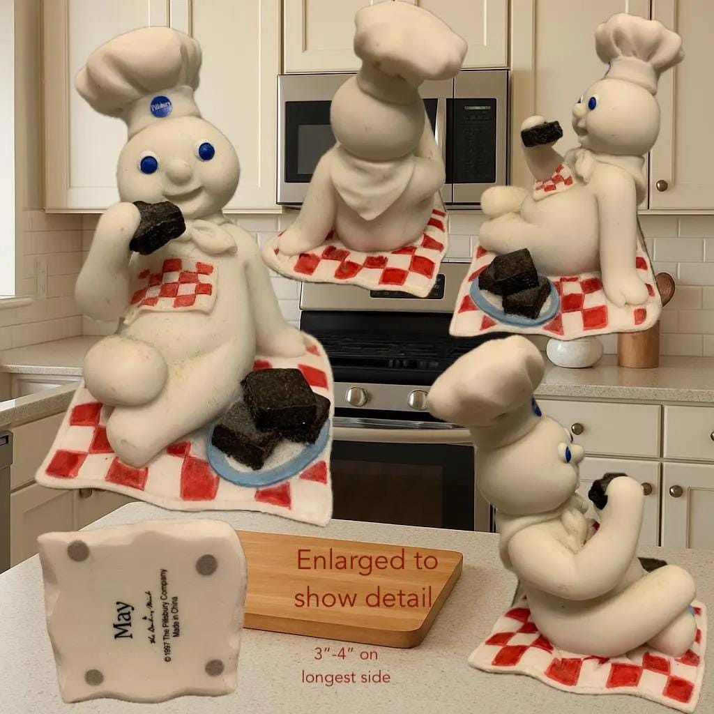 ビンテージ♡pillsbury♡ドゥーボーイ♡ままごとセット ビンテージ♡pillsbury♡ドゥーボーイ♡ままごとセット il_fullxfull