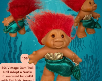 【レア】ad idas 80s フェルト ロールキャップ デットストック 80s Vintage DAM Troll Dolls - Adopt a Norfin | Choose Your Good