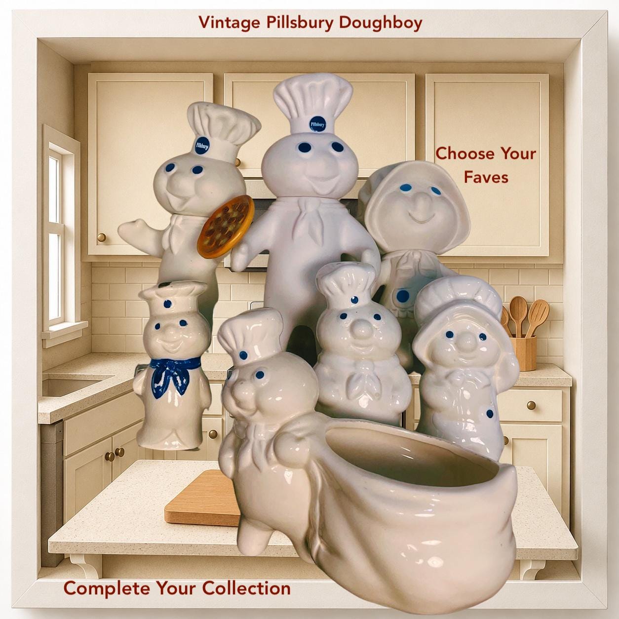 Pillsbury Doughboy Kitchen - Etsy