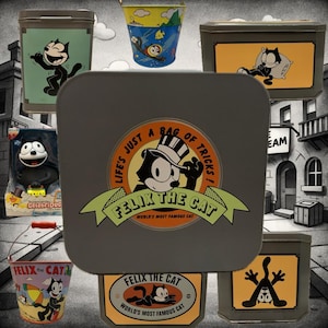 Felix the Cat Tin - Etsy