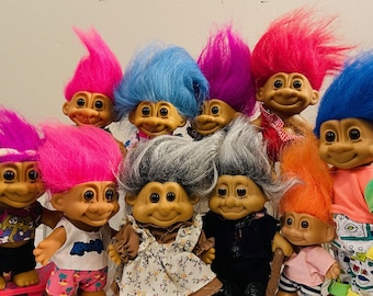 トロール人形ラス ヴィンテージ インディアン ネイティブアメリカン
