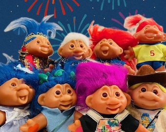 Choose Y2K DAM Troll Doll Totally Troll Vintage Toys