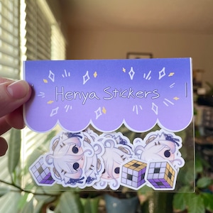 HENYA Flake Stickers