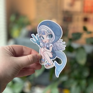 GAWR GURA 4.5&quot; Vinyl Stickers
