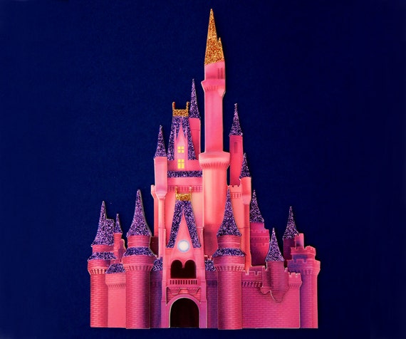 Disney Schloss In Der Nacht Cinderella Schloss Bei Nacht Etsy