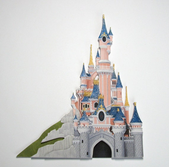 Sleeping Beauty's Castle Handmade Disney Castle - Etsy