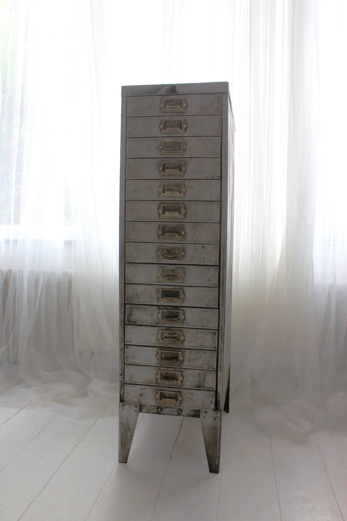 Felix Tall and Narrow Reclaimed Vintage Urban Industrial 1940s Etsy