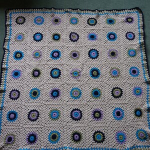 Crochet Afghan/Throw/Blanket 48 x 48 Handmade to order image 2