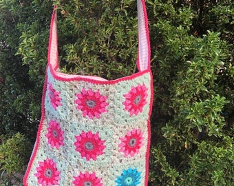 Crochet Shoulder Bag ~ made to order