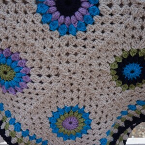 Crochet Afghan/Throw/Blanket 48 x 48 Handmade to order image 4