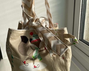 Christmas Japanese Rice Bag