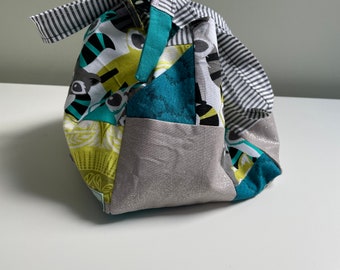 Patchwork Japanese Rice Bag