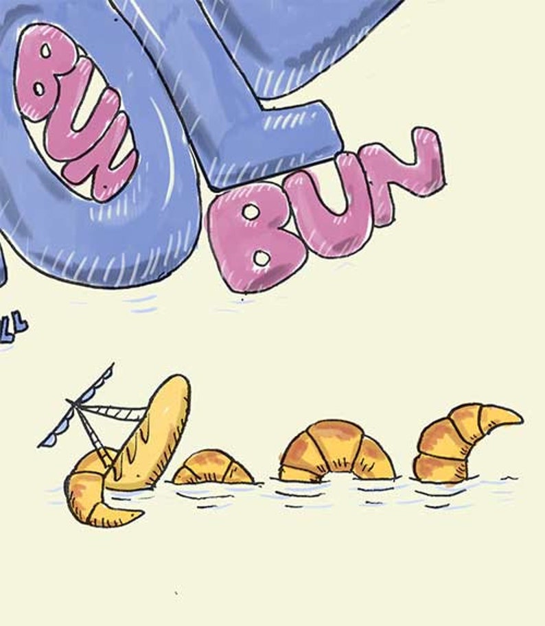 British Bread Map UK Etsy