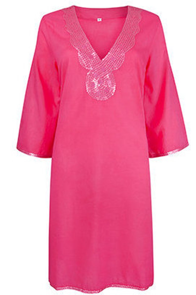 Beach Kaftan / Caftan Beach Cover up With Self Coloured Etsy UK