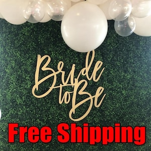 Bride To Be Sign, Bridal Shower Decor, Wedding Photo Prop