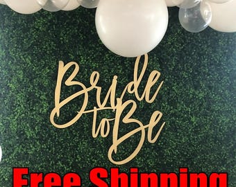 Bride To Be Sign, Bridal Shower Decor, Wedding Photo Prop