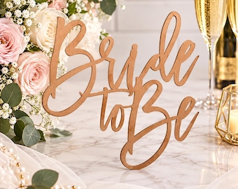 Lightweight Bride-to-Be Sign