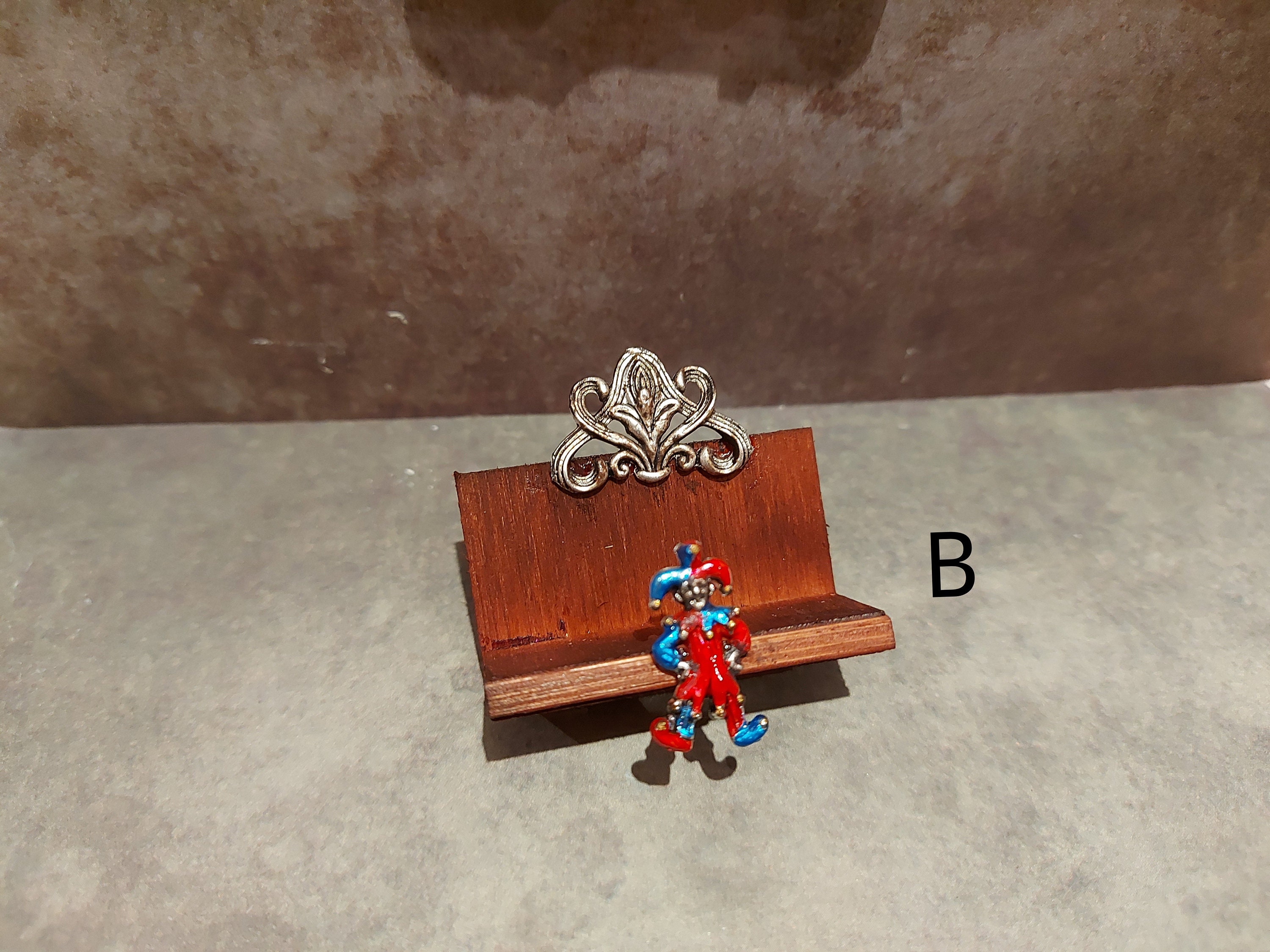 Dollhouse Medieval Miniature Jester's Book 1:12 scale | Etsy