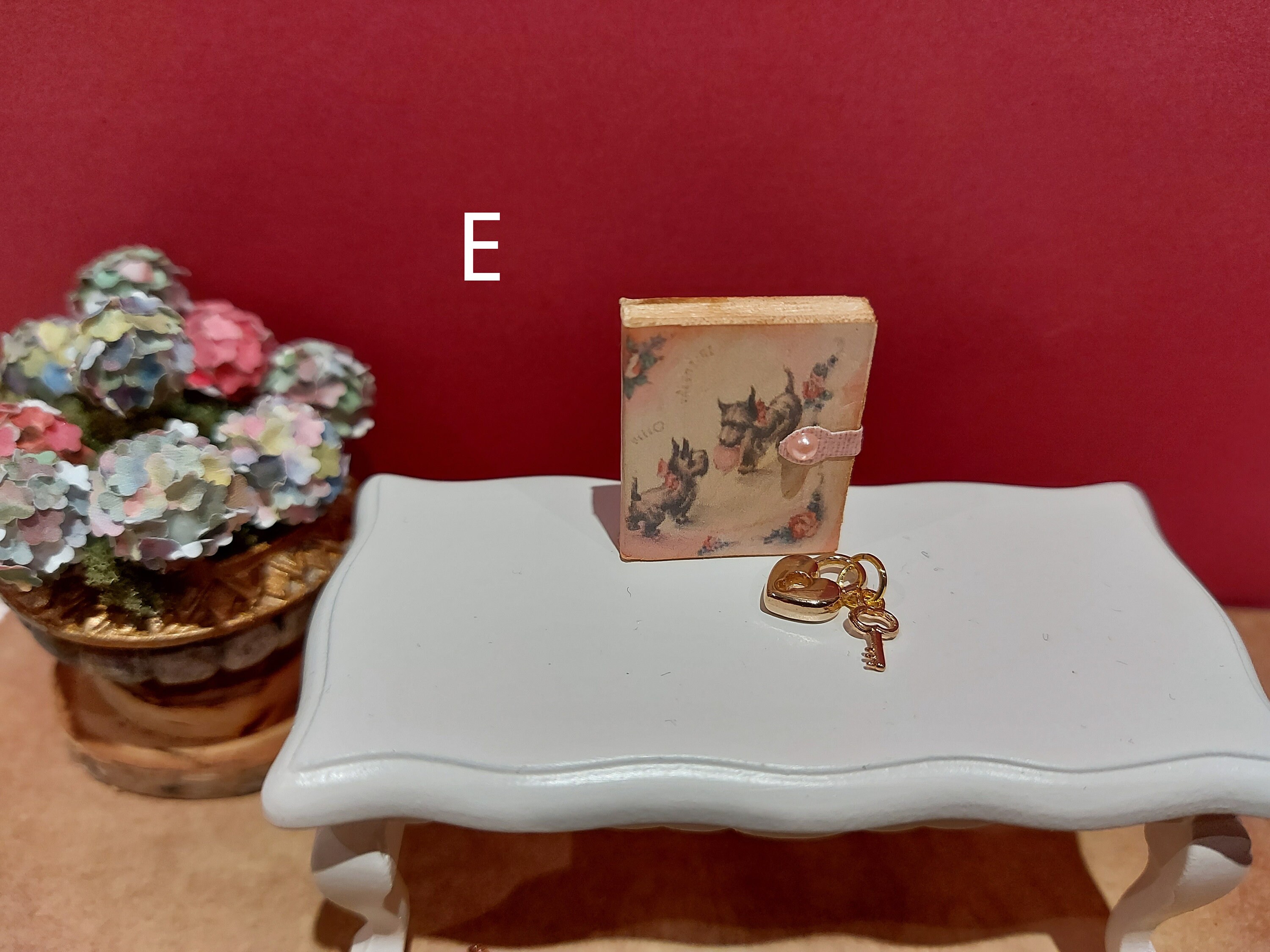 5 Libri In Miniatura Scala 1:12 In Stile Vittoriano - Rilegatura Fine, Fatti A Mano UK