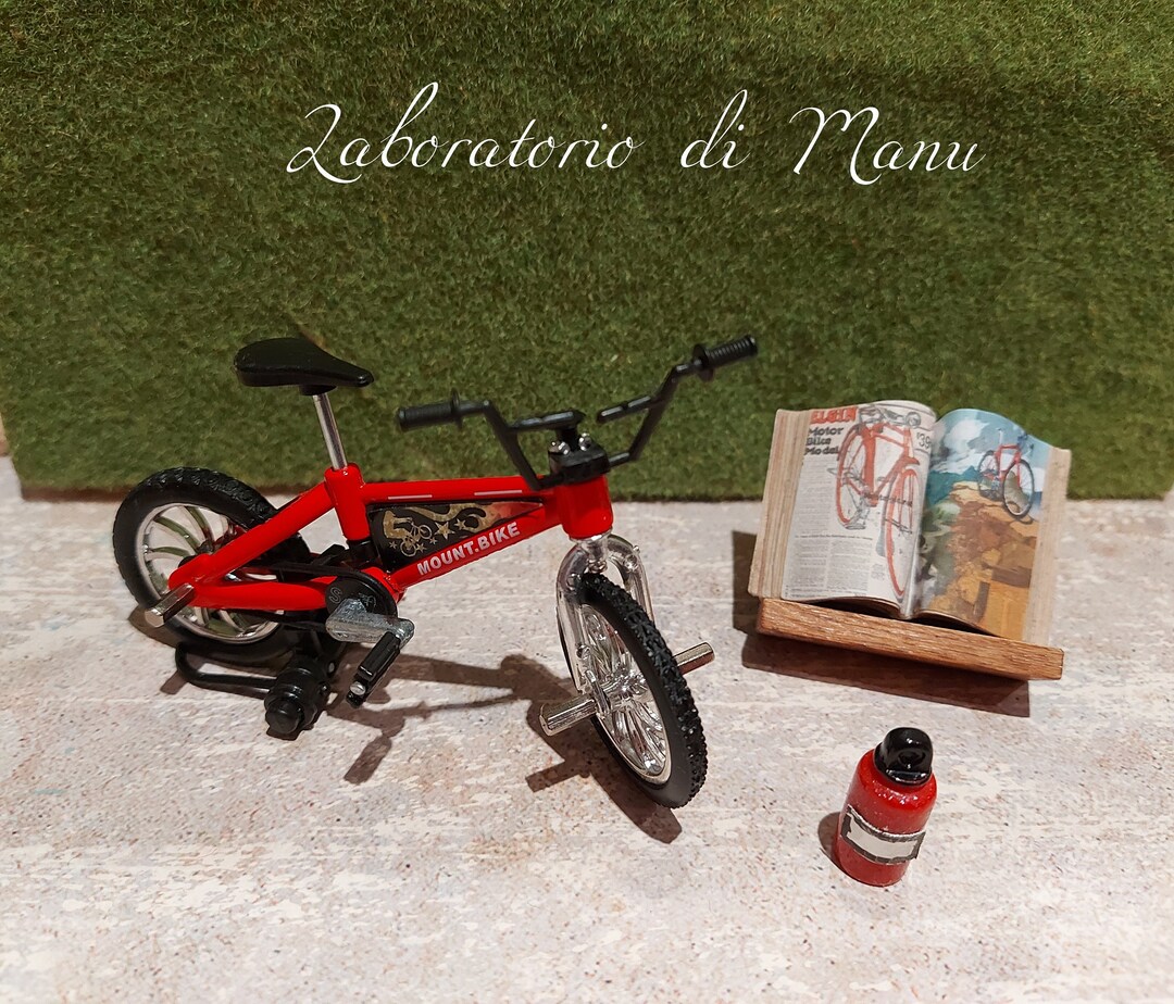 Vélo de poupée échelle 1:12, cadeau créatif, accessoires de maison