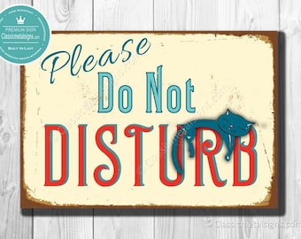 DO NOT DISTURB Sign,  Please do not disturb sign, Vintage style Please do not disturb Sign, Do Not Disturb, Do Not Disturb Door Hanger Sign