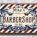 Custom BARBERSHOP SIGN, Barbershop Sign, Vintage style Barbershop Sign,Barber Signs, personalized barbershop sign, Customizable Barbers Sign 