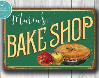 PERSONALIZED BAKE SHOP Sign, Customizable Bake Shop Signs, Bakery  Sign, Bake Shop, Bake Shop Signs, Vintage Style Bake Shop, Bakery Decor