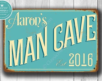 MAN CAVE SIGN, Customizable Man Cave, Vintage style Man Cave Sign, Customizable Signs, Man Cave Signs, Custom Man Cave sign, Man Cave Decor