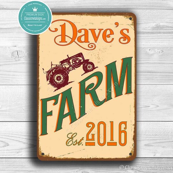 Vintage Farm Sign - Etsy