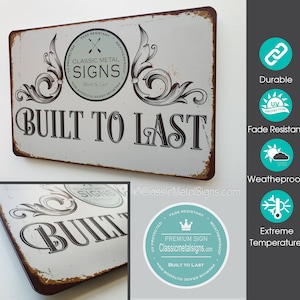 CUSTOMIZABLE SIGN, Custom Sign, ANY Text, Create your own sign, Customizable vintage style Sign, personalized sign, Custom Outdoor Sign image 4