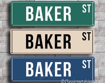 Custom STREET SIGN, Personalized Street Sign, Classic style Street Sign, Customizable sign, American Street Sign, Street sign, 20 x 6 inches